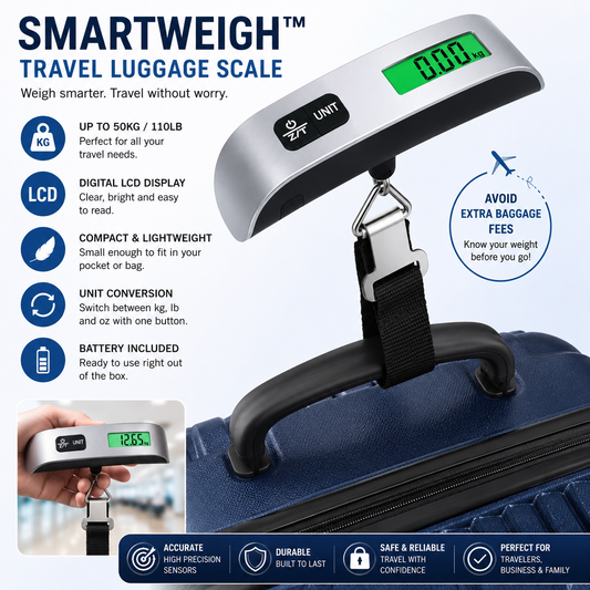 SmartWeigh™ Travel Luggage Scale
